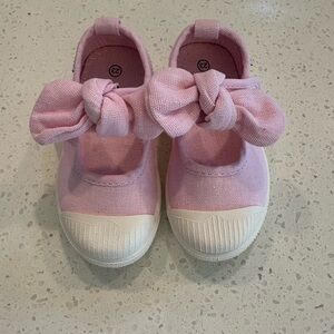 Chus Pink Bow Kids Sneakers